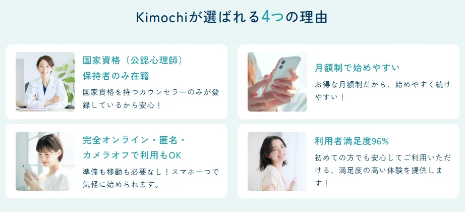 kimochiが「合う人」「合わない人」|申込前にチェック